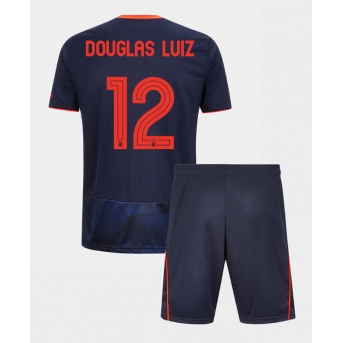 Billige Fotballdrakt Nottingham Forest Douglas Luiz #12 Replika Tredjedraktsett Barn 2025-26 Kortermet (med bukser)
